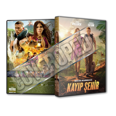 Kayıp Şehir - The Lost City - 2022 Türkçe Dvd Cover Tasarımı